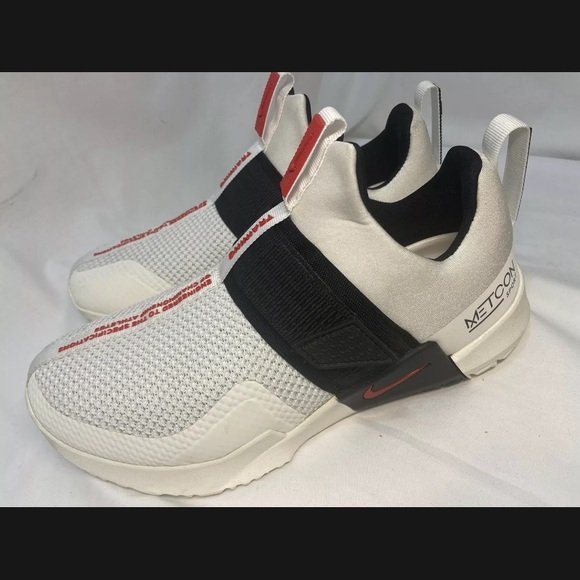 Nike Shoes | Nike Metcon Sport Cross Training Shoes Aq7489-100 Sailblackred Men's Size 7 | Color: Red/White | Size: 7 | Poshingmd's Closet